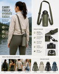Hydra Shoulder Strap Water Bottle